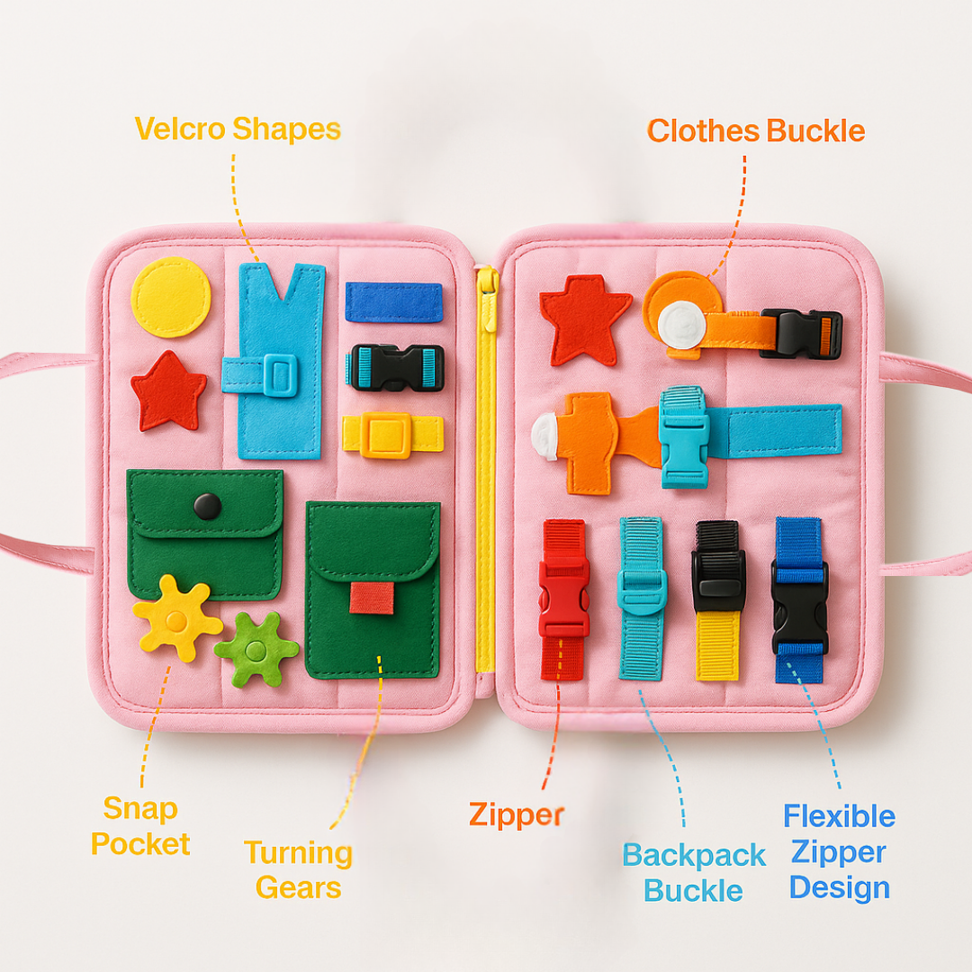 CocoBaby™ - Montessori Sensory Book